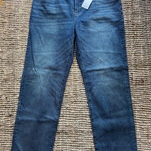 Madewell the rail straight blue Jeans with Classic Denim Wash